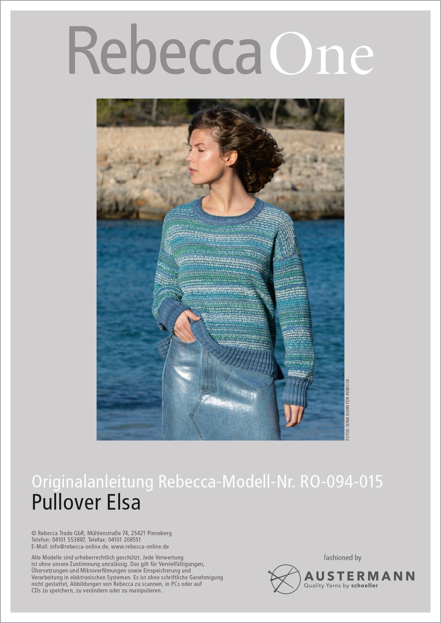 Anleitung - Pullover Elsa - Rebecca - Online.de