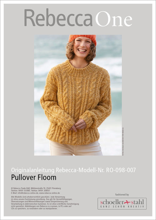Anleitung - Pullover Floom | rebecca - online.de