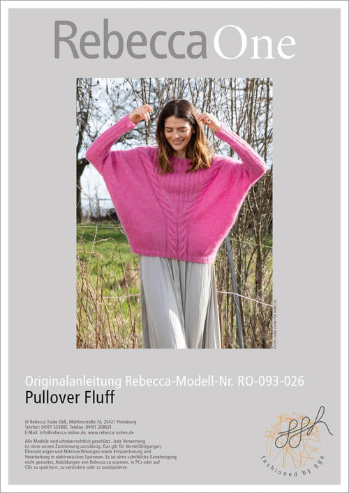 Anleitung - Pullover Fluff | rebecca - online.de