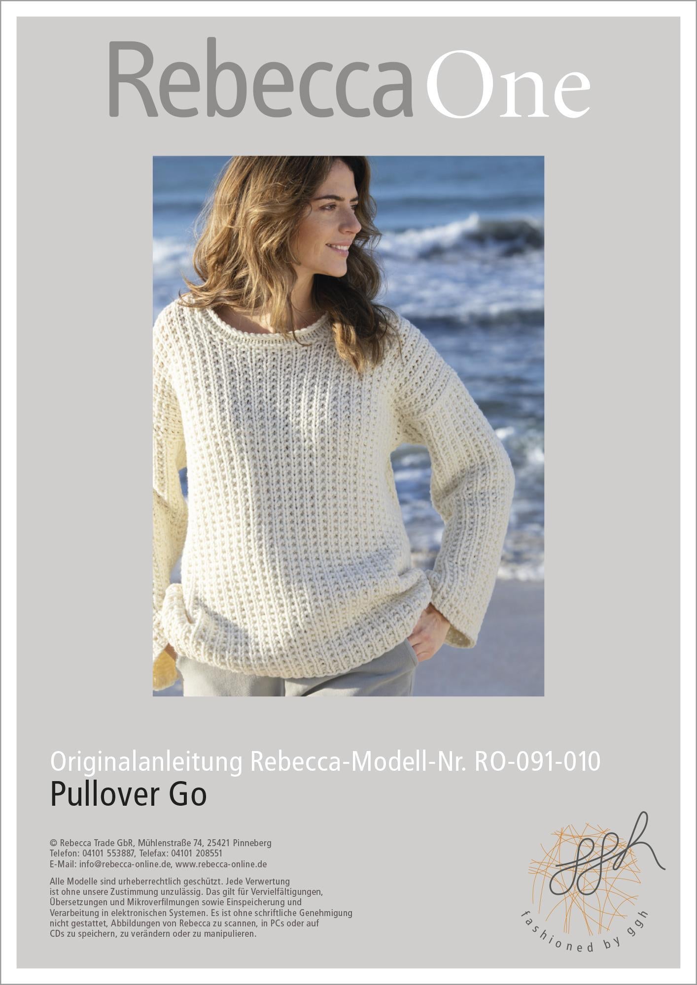 Anleitung - Pullover Go - Rebecca - Online.de