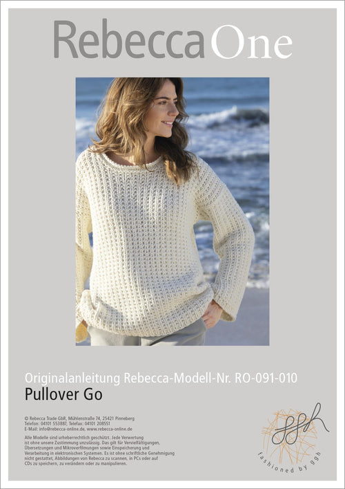Anleitung - Pullover Go | rebecca - online.de
