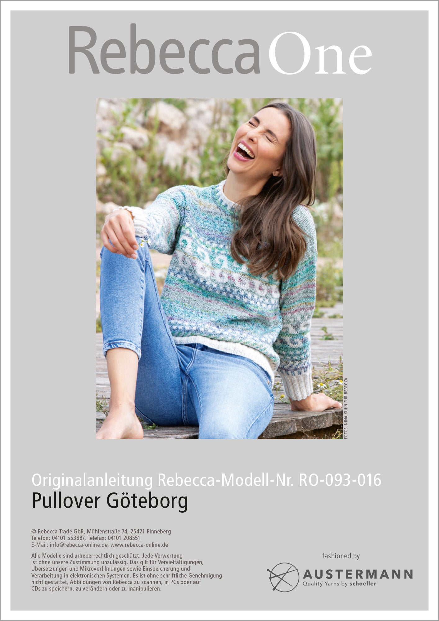 Anleitung - Pullover Göteborg - Rebecca - Online.de