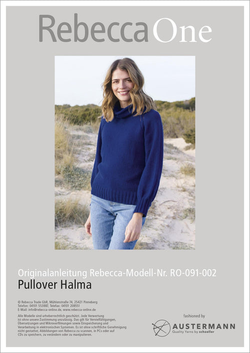 Anleitung - Pullover Halma | rebecca - online.de