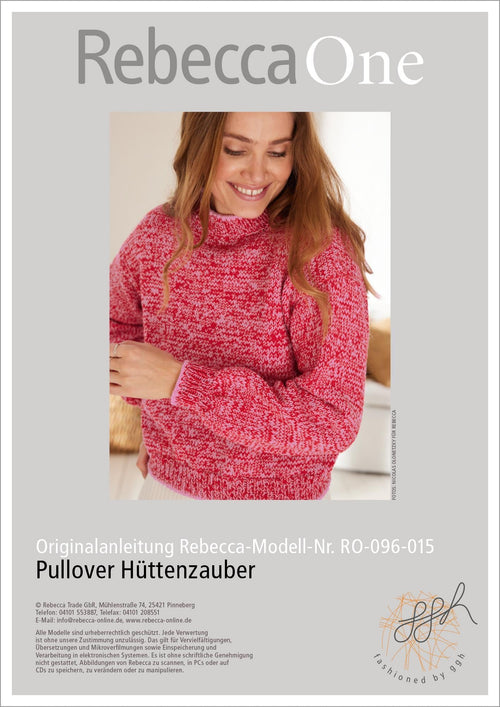 Anleitung - Pullover Hüttenzauber | rebecca - online.de