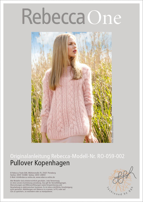 Anleitung - Pullover Kopenhagen | rebecca - online.de