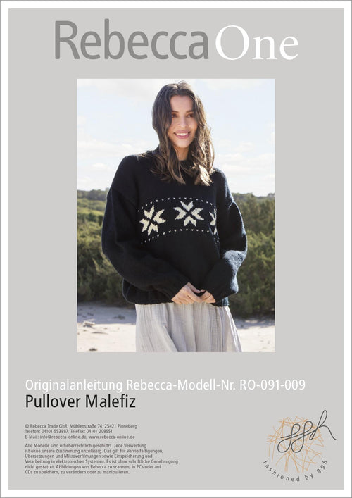Anleitung - Pullover Malefiz | rebecca - online.de