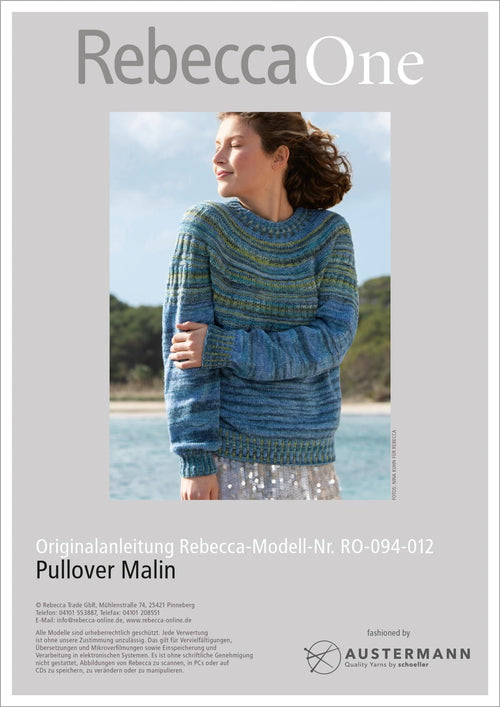Anleitung - Pullover Malin | rebecca - online.de