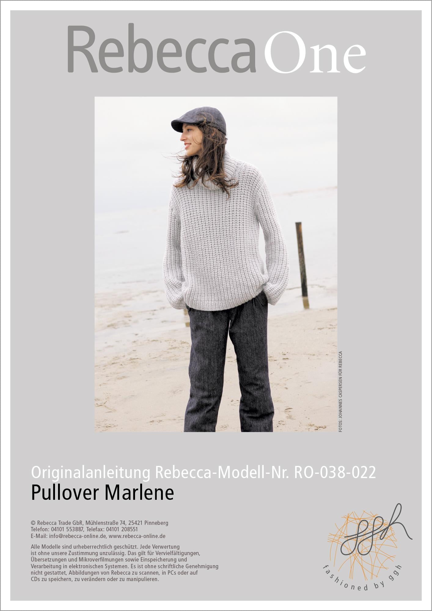 Anleitung - Pullover Marlene - Rebecca - Online.de