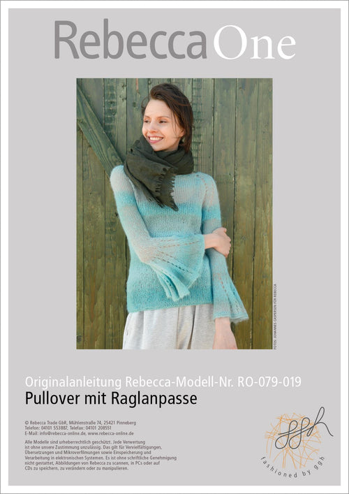 Anleitung - Pullover mit Raglanpasse | rebecca - online.de