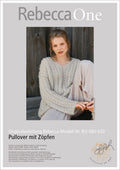 Anleitung - Pullover mit Zöpfen | rebecca - online.de