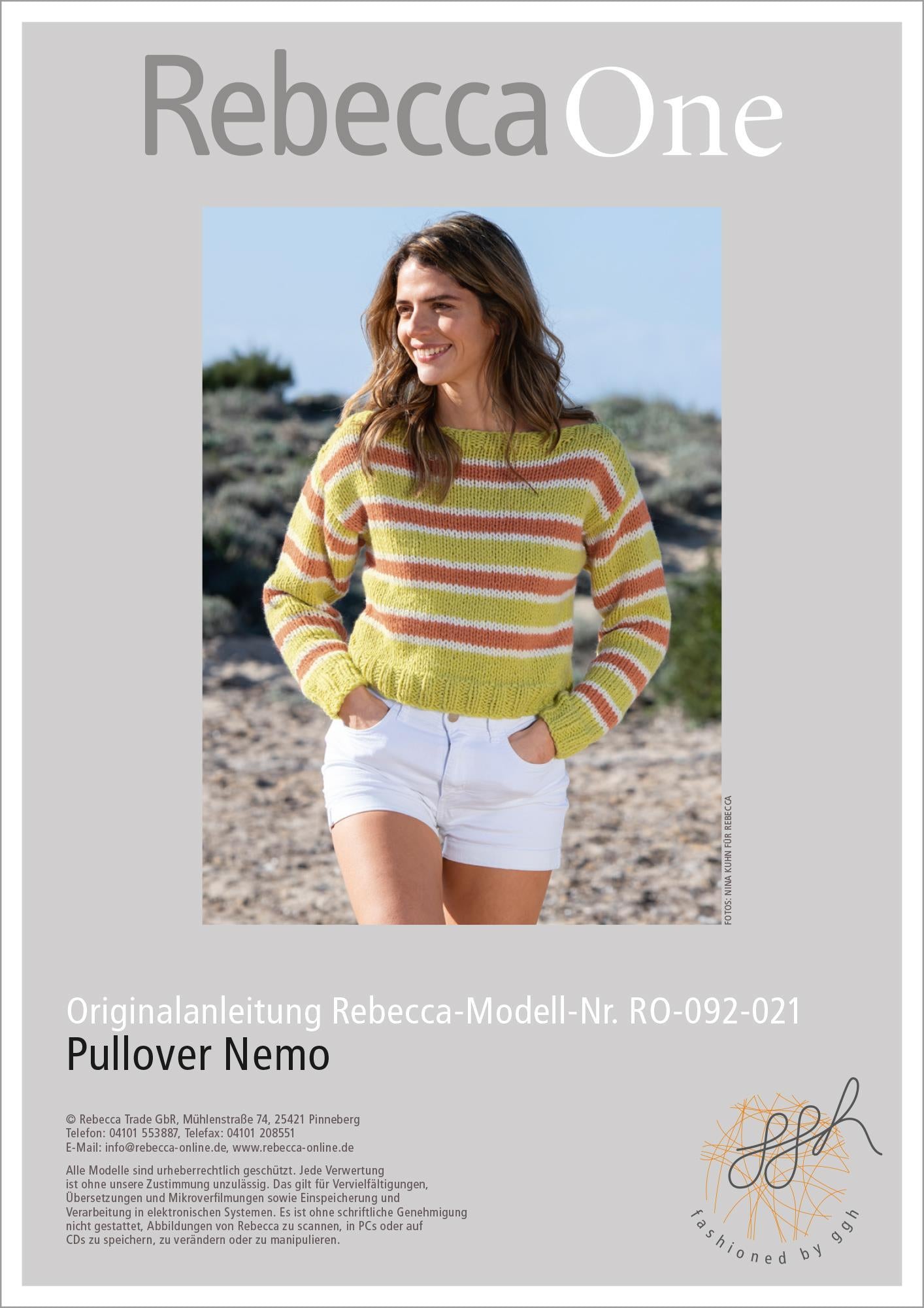 Anleitung - Pullover Nemo - Rebecca - Online.de