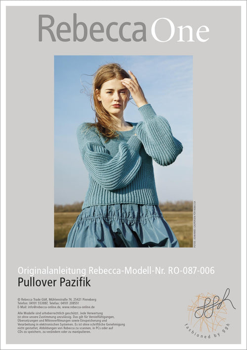 Anleitung - Pullover Pazifik | rebecca - online.de