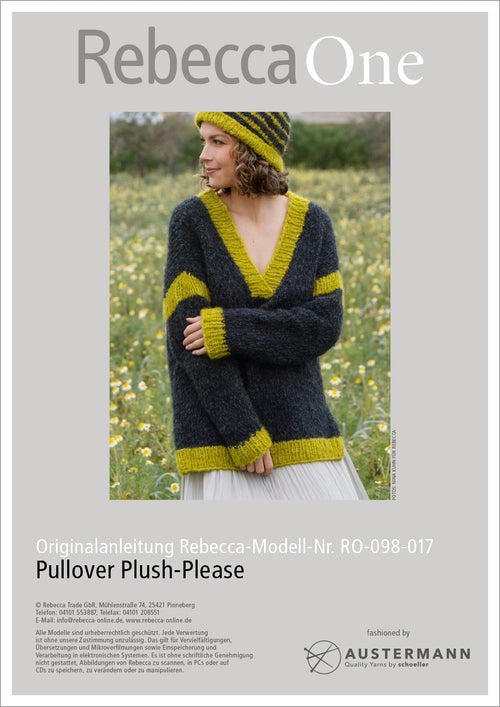 Anleitung - Pullover Plush - Please | rebecca - online.de