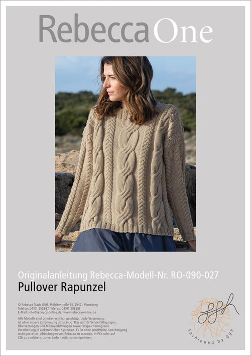 Anleitung - Pullover Rapunzel | rebecca - online.de