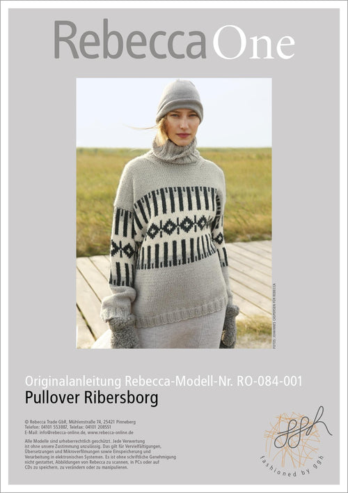 Anleitung - Pullover Ribersborg | rebecca - online.de