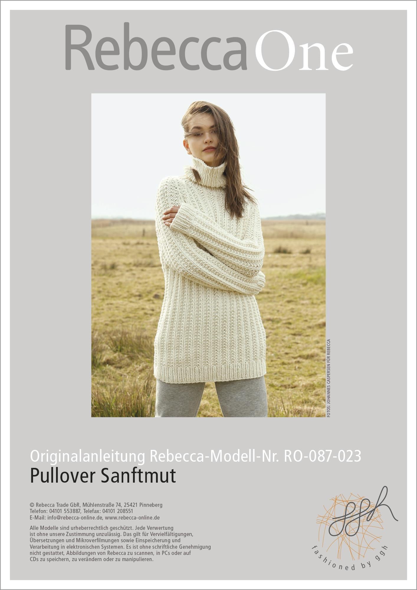 Anleitung - Pullover Sanftmut - Rebecca - Online.de