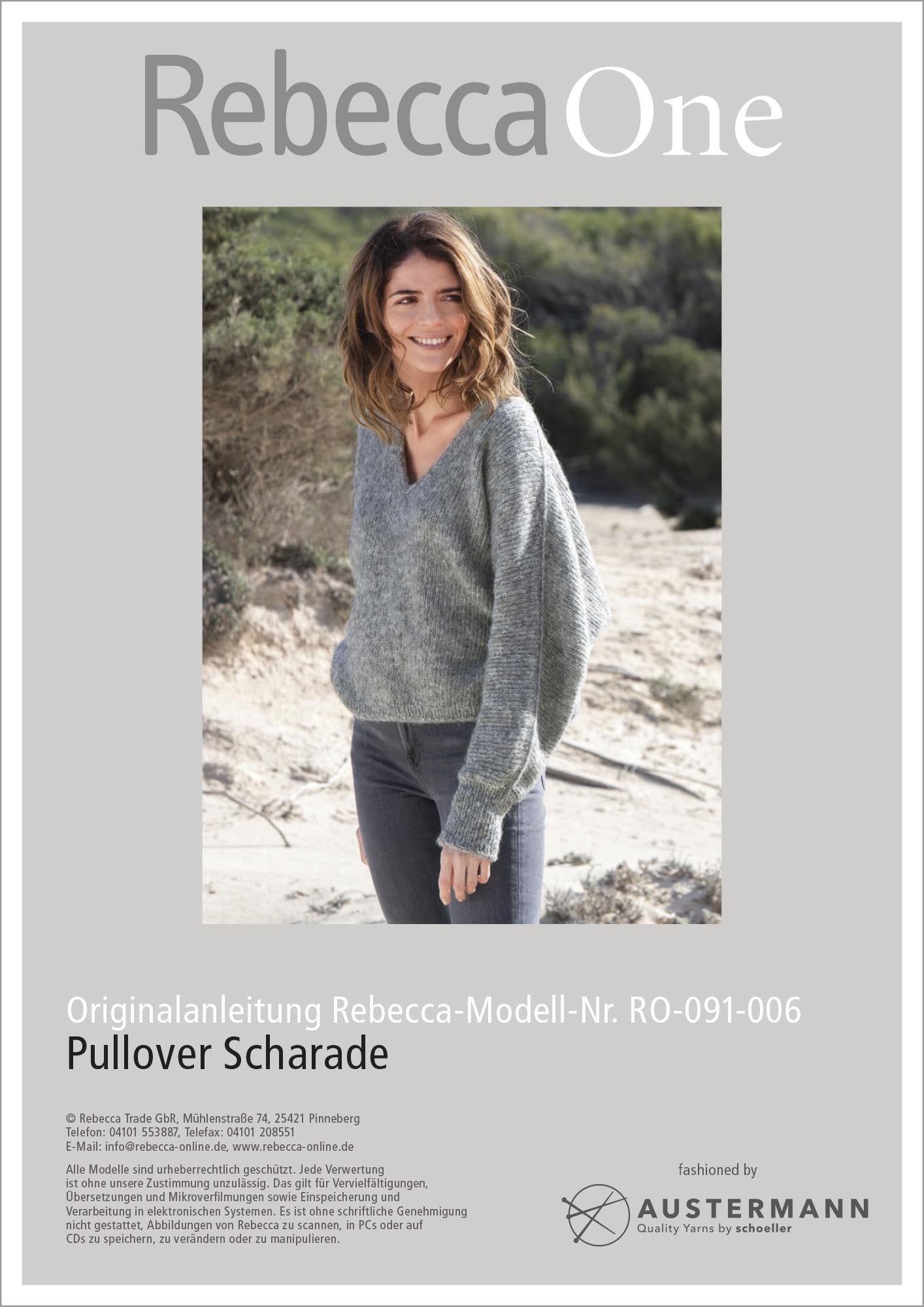 Anleitung - Pullover Scharade - Rebecca - Online.de