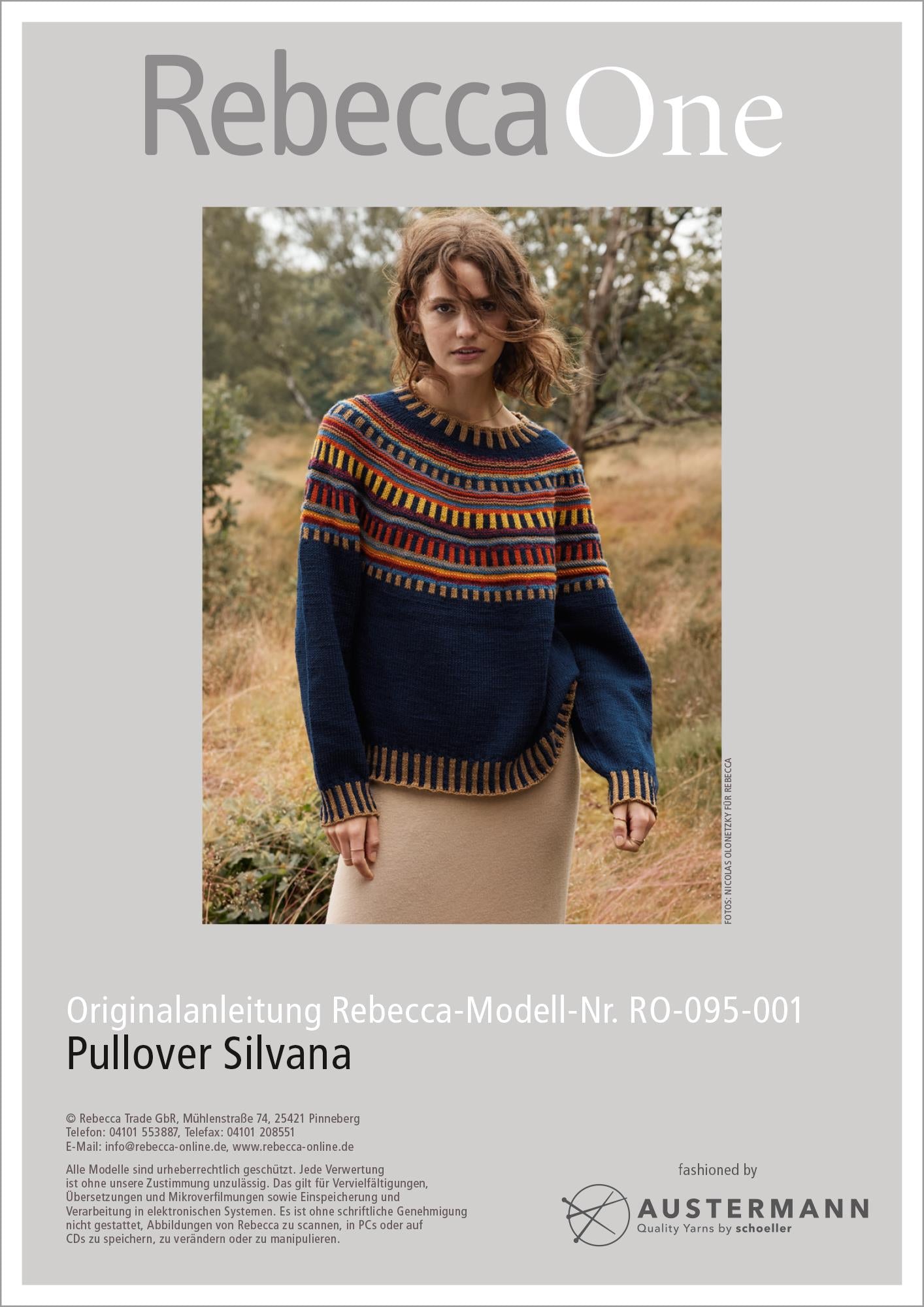 Anleitung - Pullover Silvana - Rebecca - Online.de
