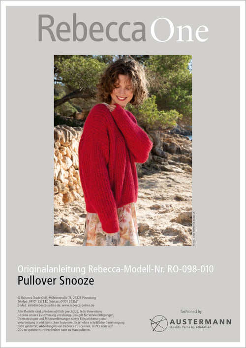 Anleitung - Pullover Snooze | rebecca - online.de