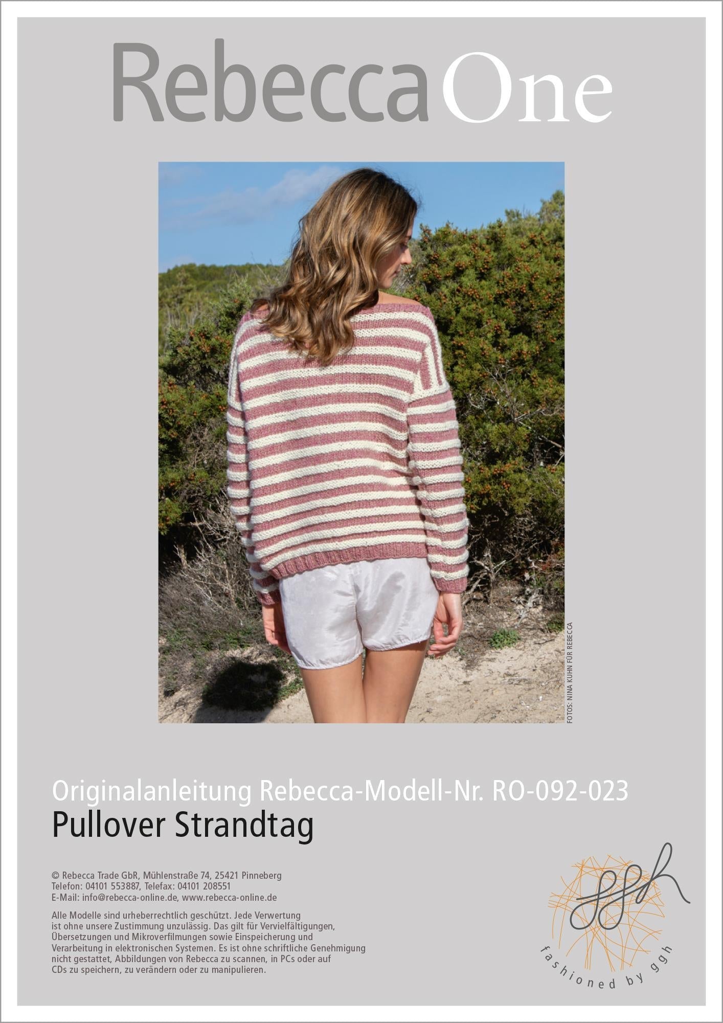 Anleitung - Pullover Strandtag - Rebecca - Online.de