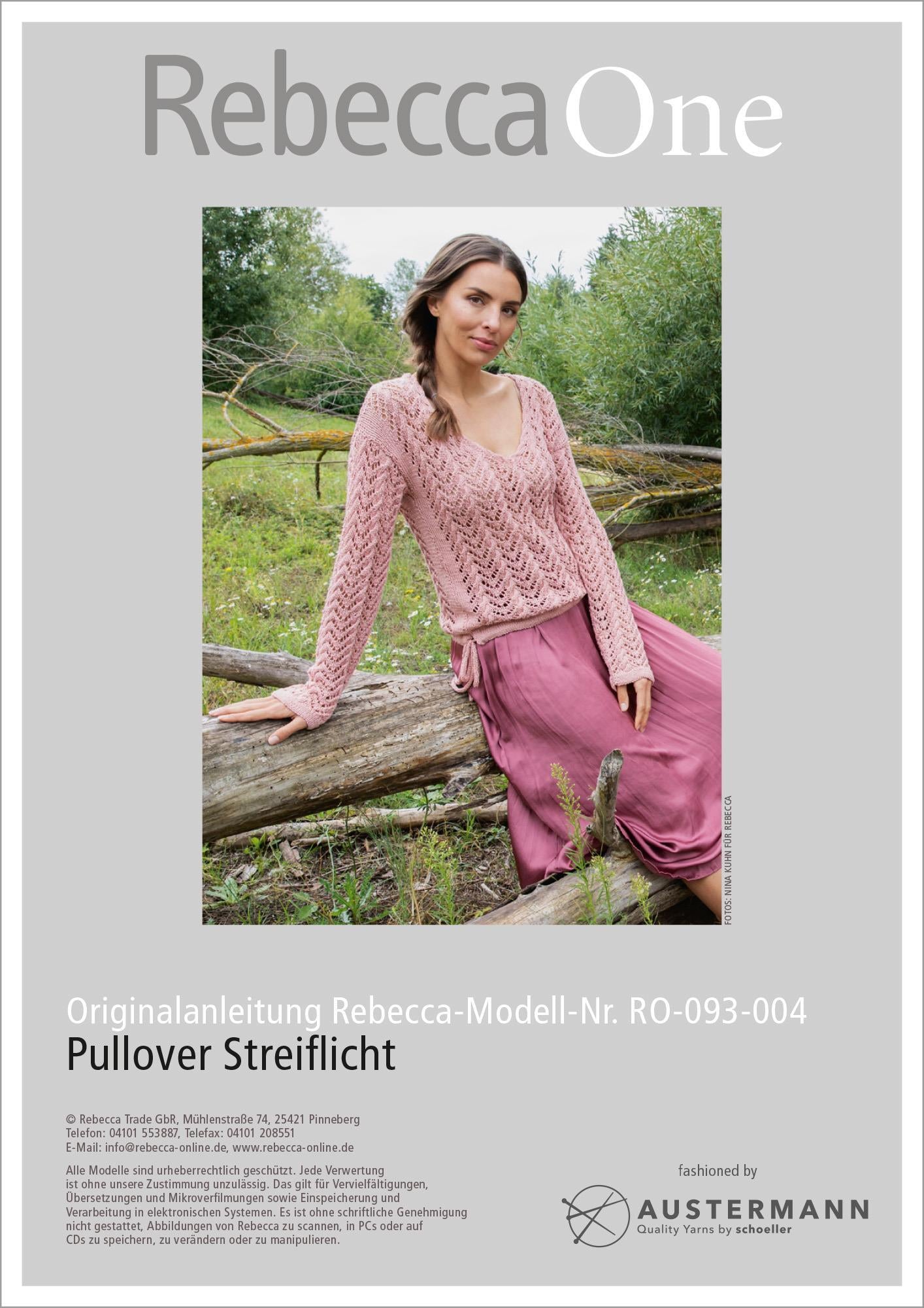 Anleitung - Pullover Streiflicht - Rebecca - Online.de