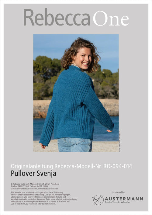 Anleitung - Pullover Svenja | rebecca - online.de