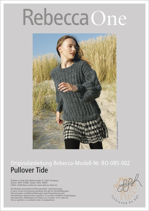 Anleitung - Pullover Tide | rebecca - online.de