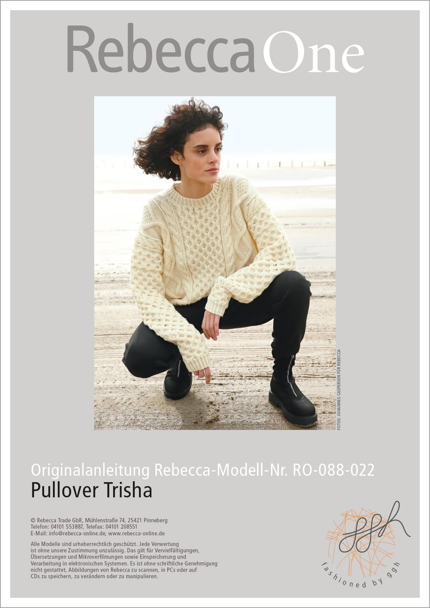 Anleitung - Pullover Trisha - Rebecca - Online.de