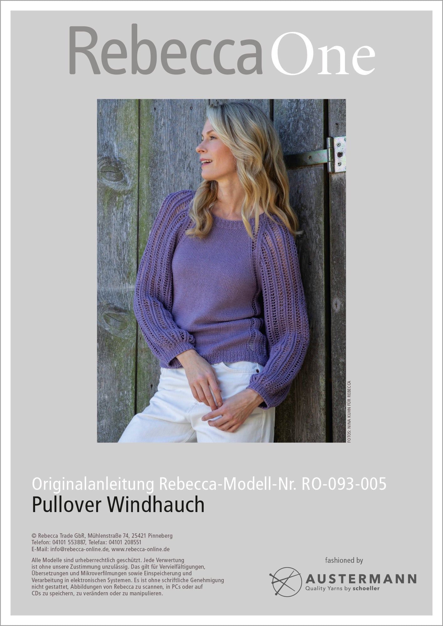 Anleitung - Pullover Windhauch - Rebecca - Online.de