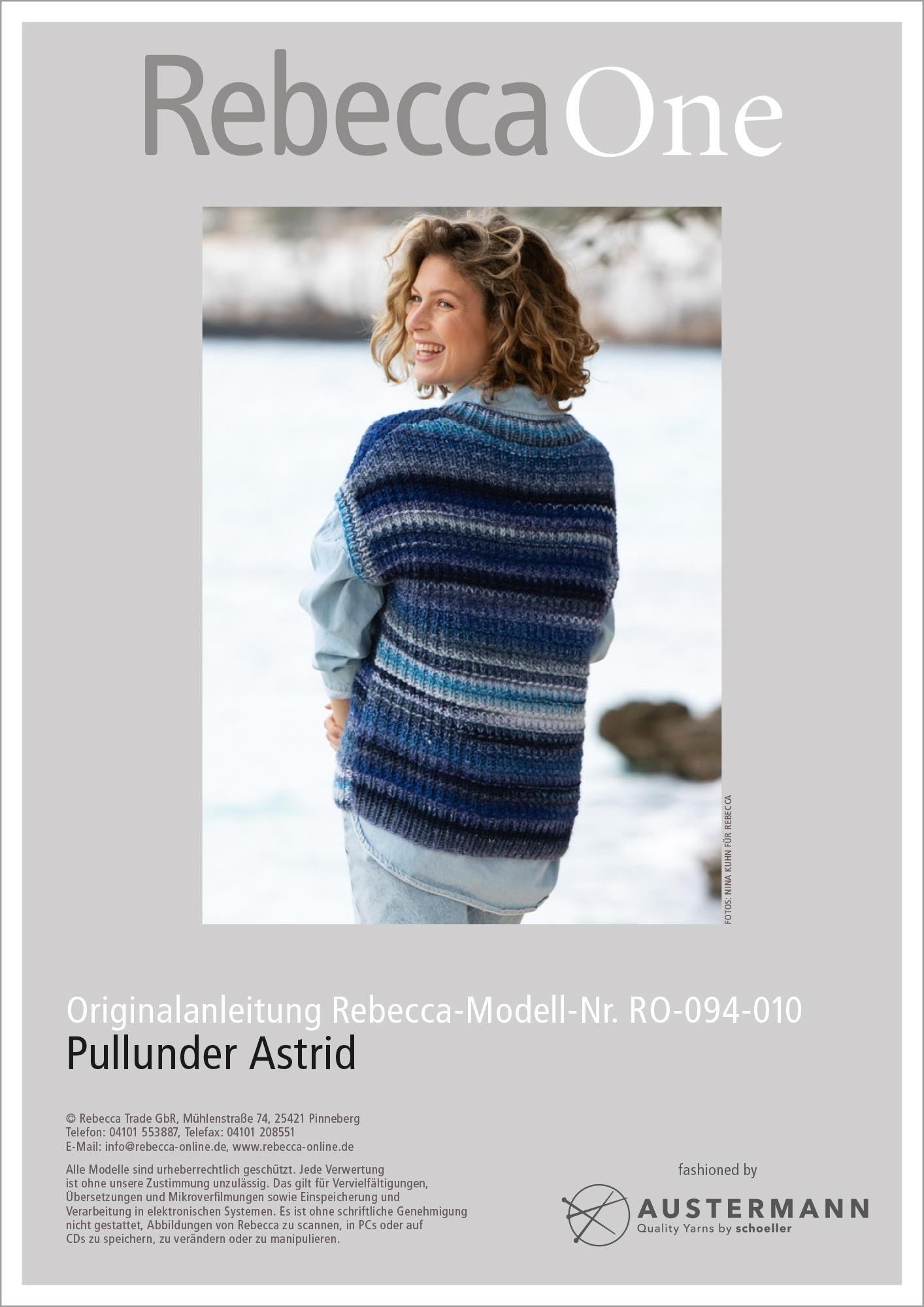 Anleitung - Pullunder Astrid - Rebecca - Online.de
