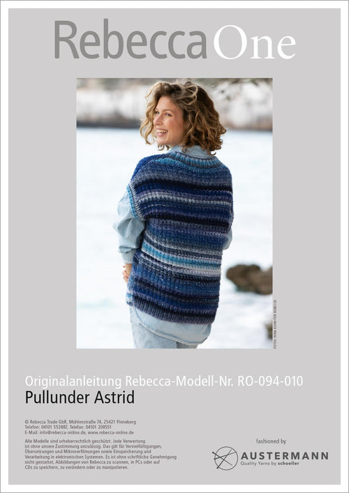 Anleitung - Pullunder Astrid | rebecca - online.de