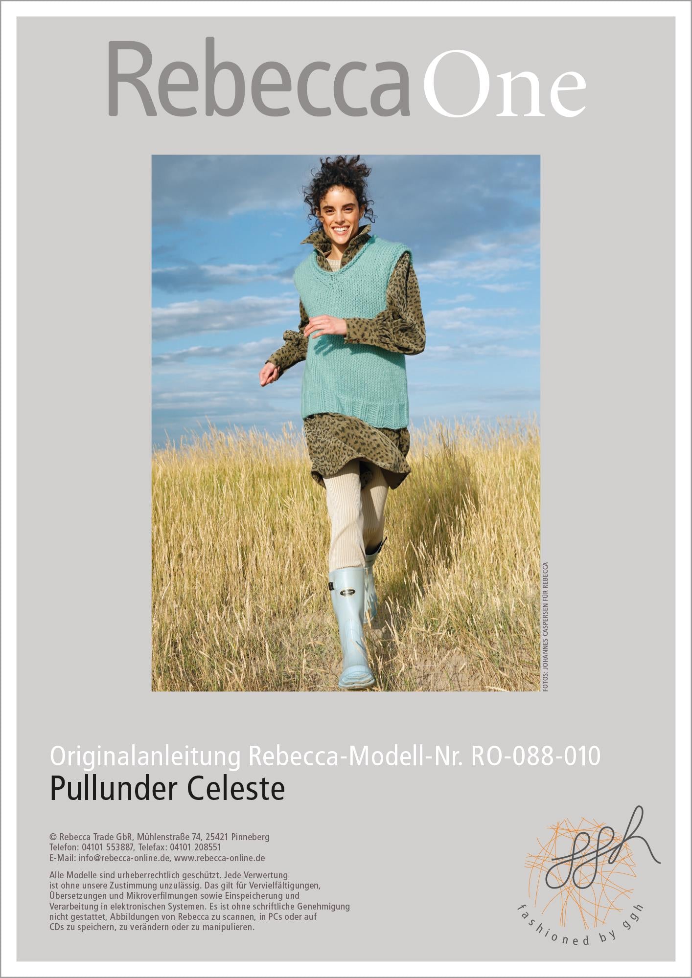 Anleitung - Pullunder Celeste - Rebecca - Online.de