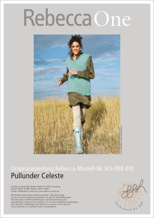 Anleitung - Pullunder Celeste | rebecca - online.de