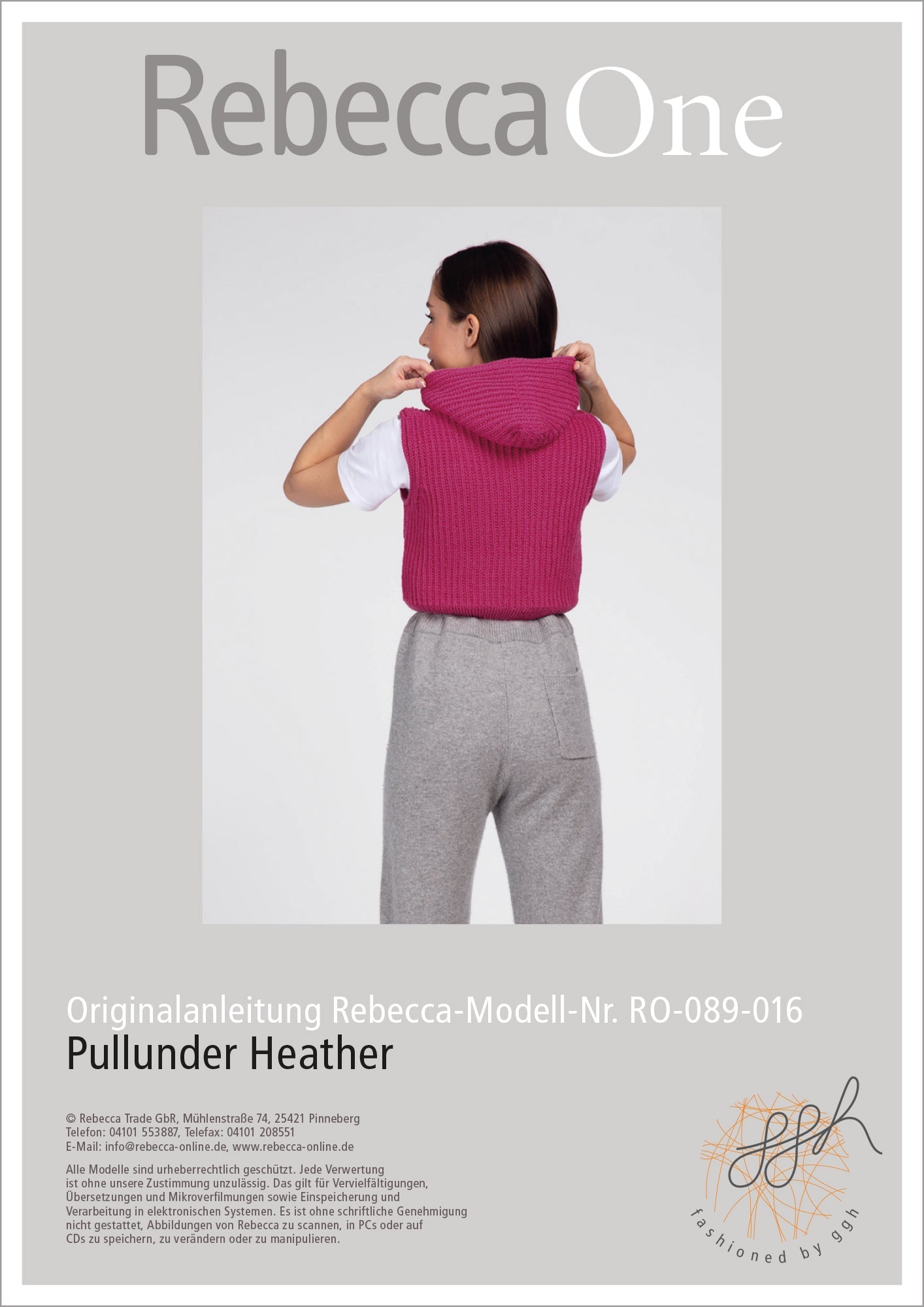 Anleitung - Pullunder Heather - Rebecca - Online.de