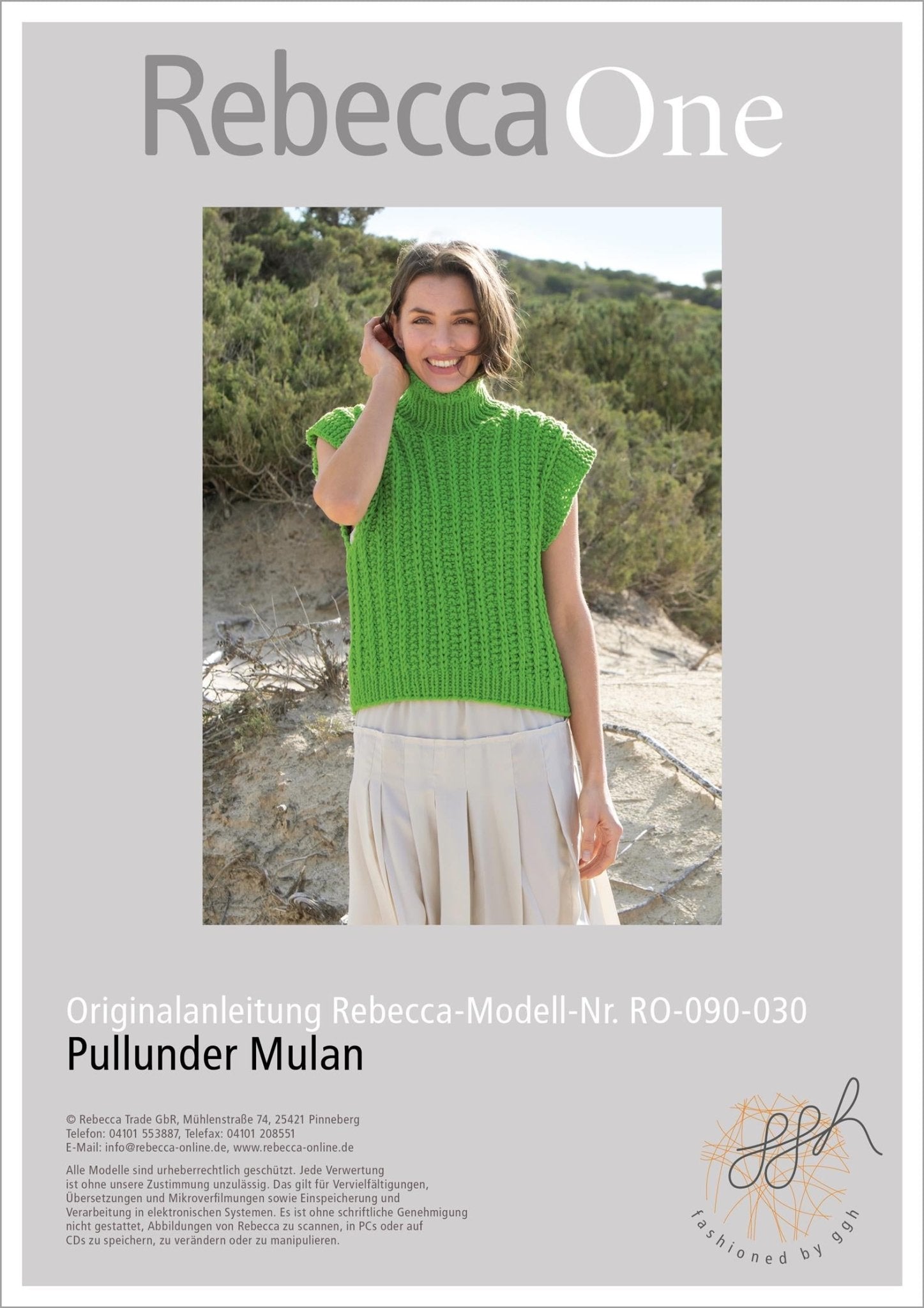 Anleitung - Pullunder Mulan - Rebecca - Online.de