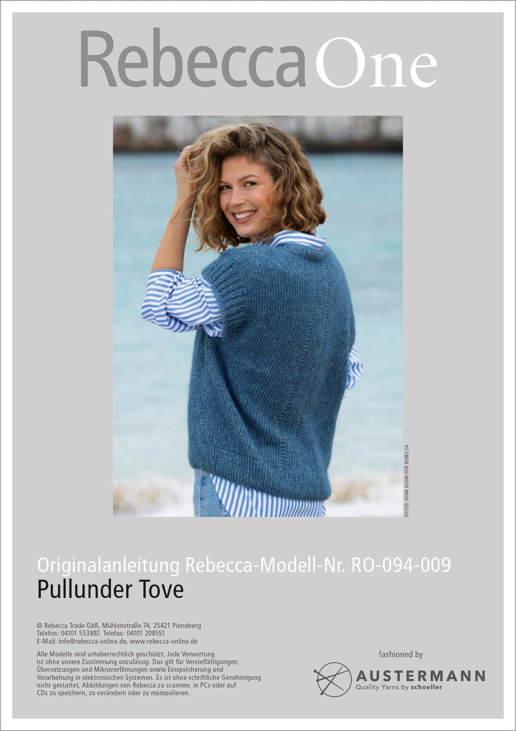Anleitung - Pullunder Tove | rebecca - online.de
