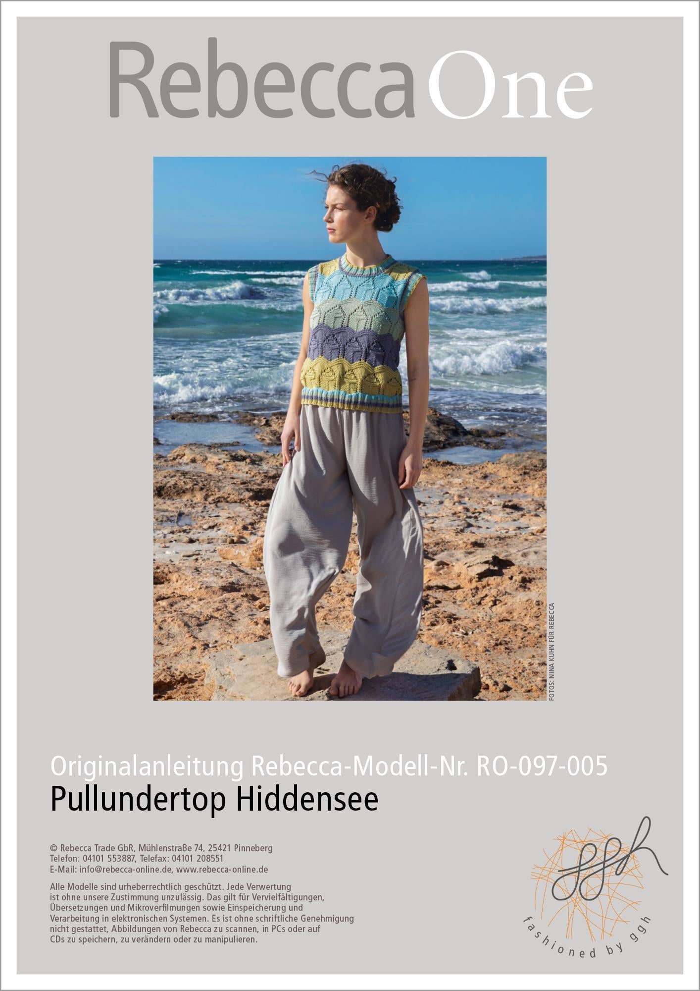 Anleitung - Pullundertop Hiddensee - Rebecca - Online.de