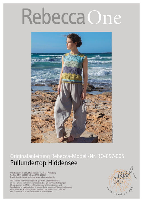 Anleitung - Pullundertop Hiddensee | rebecca - online.de