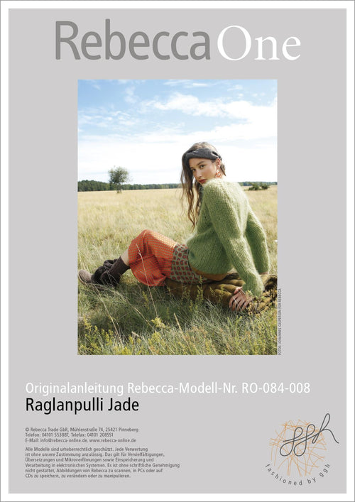 Anleitung - Raglanpulli Jade | rebecca - online.de