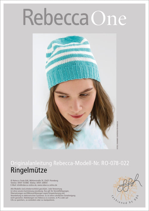 Anleitung - Ringelmütze | rebecca - online.de