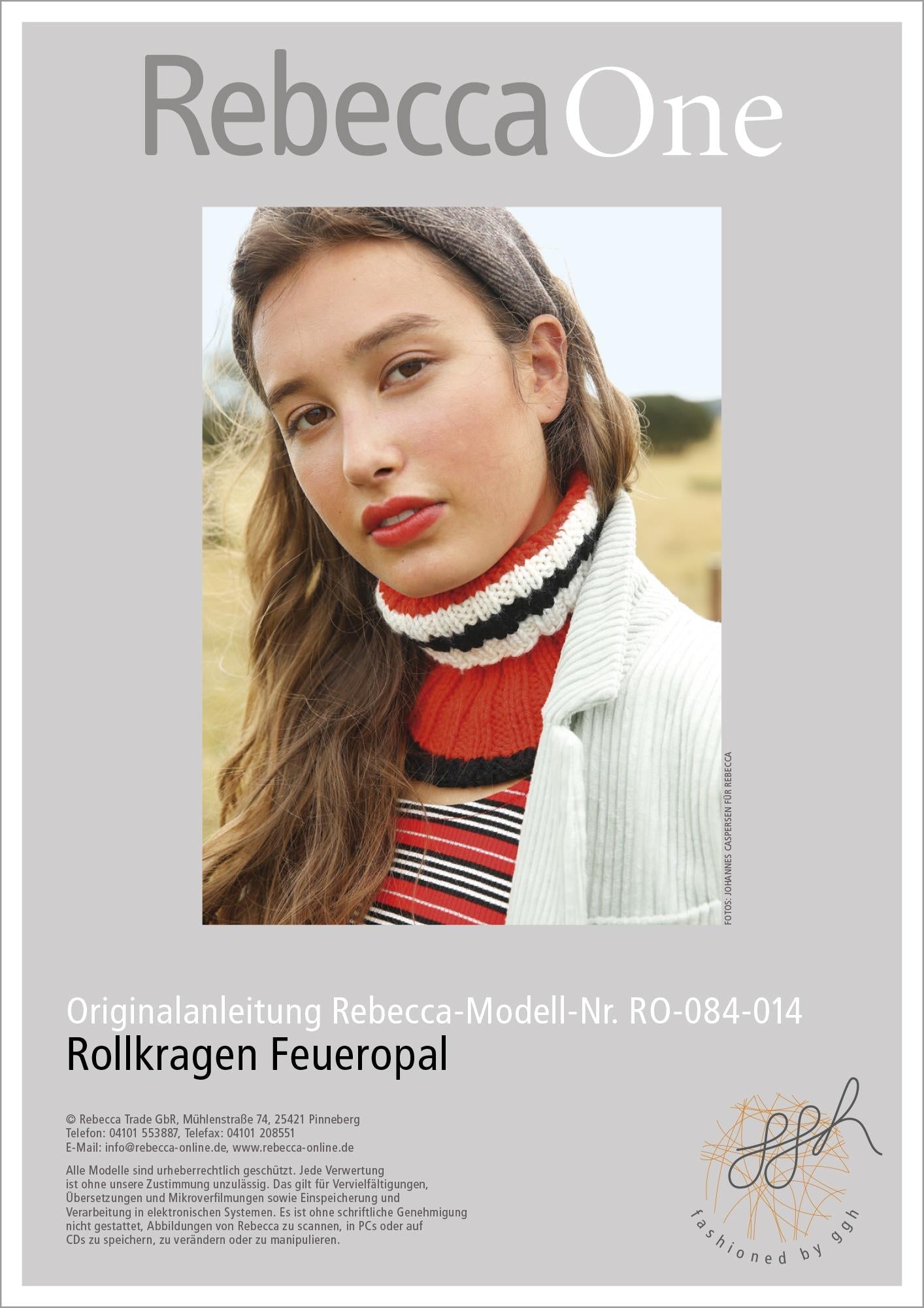 Anleitung - Rollkragen Feueropal - Rebecca - Online.de