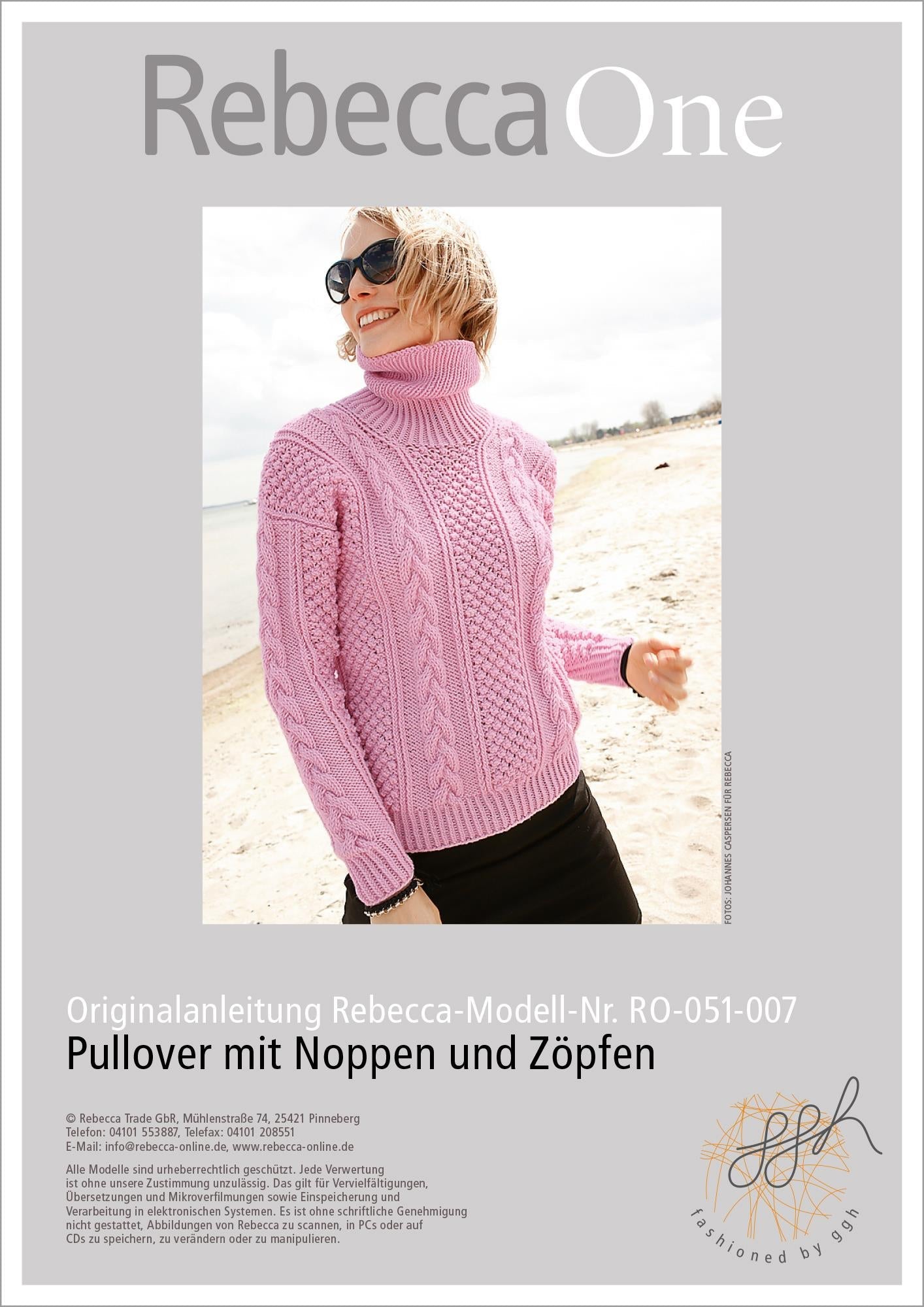 Anleitung - Rollkragenpullover - Rebecca - Online.de