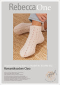 Anleitung - Romantiksocken Clara | rebecca - online.de
