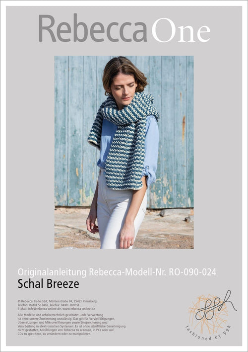 Anleitung - Schal Breeze | rebecca - online.de