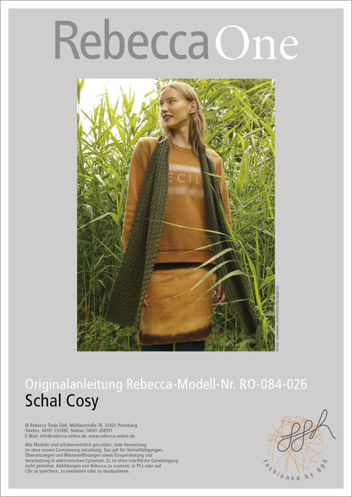Anleitung - Schal Cosy | rebecca - online.de