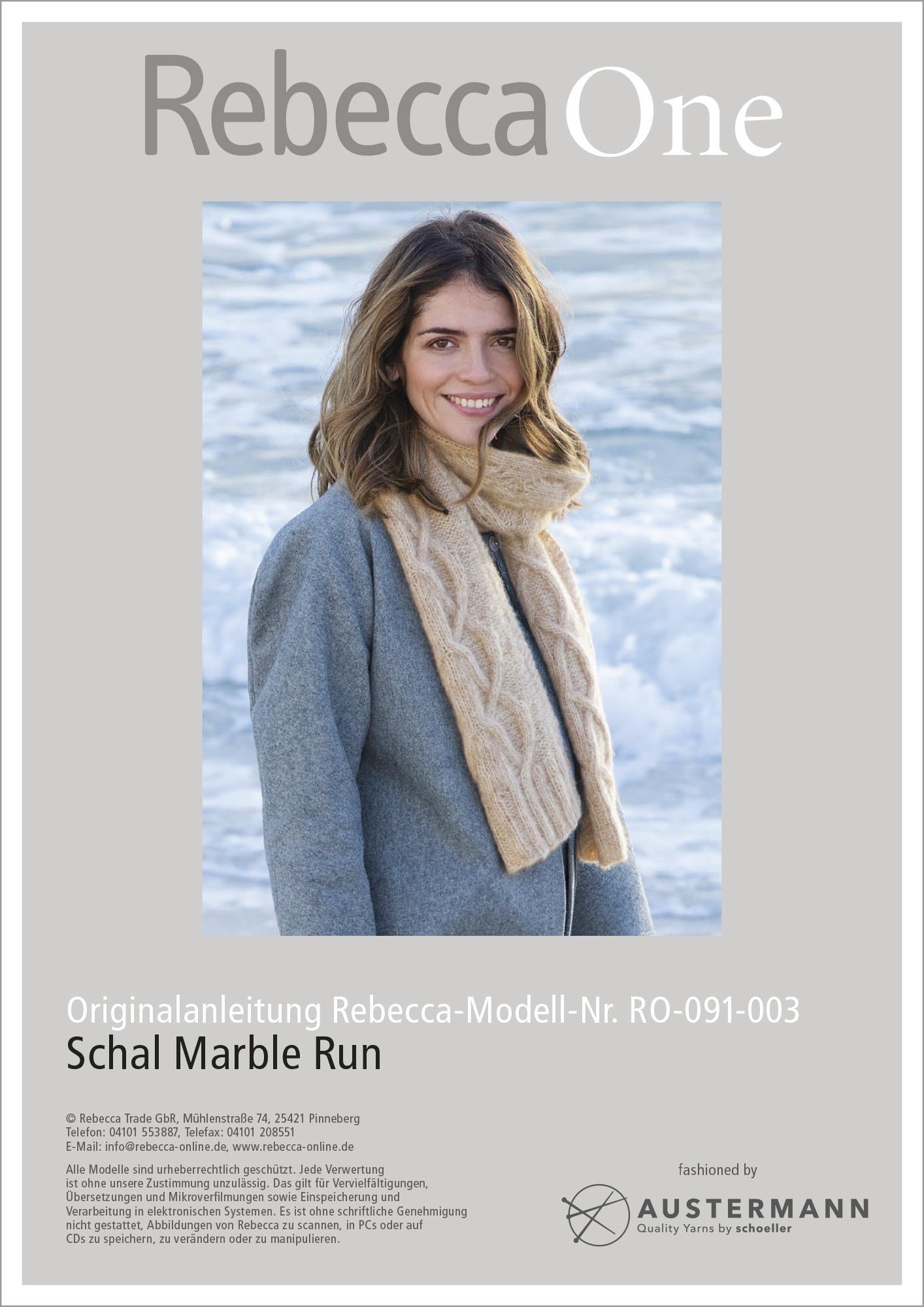 Anleitung - Schal Marble Run - Rebecca - Online.de