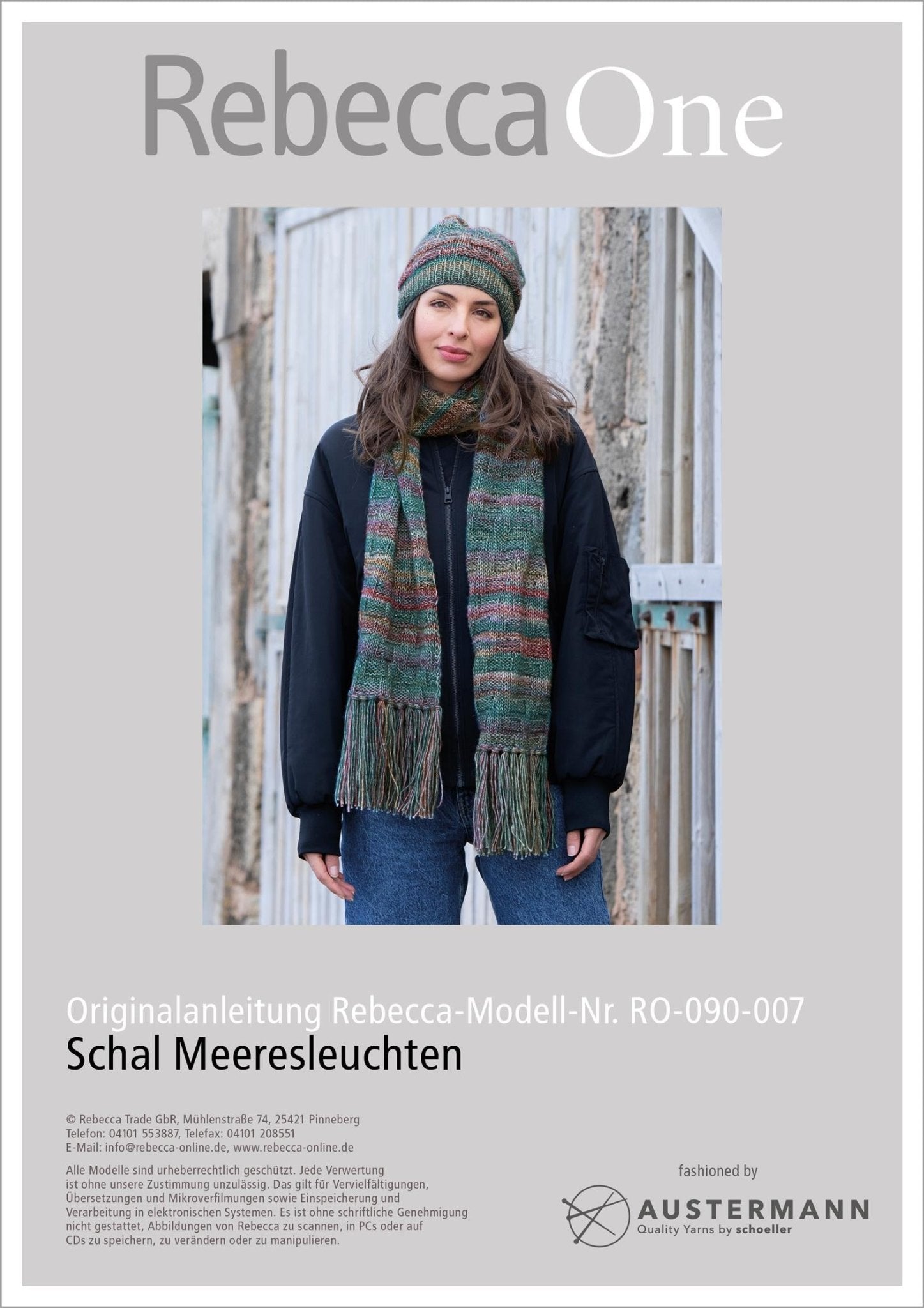 Anleitung - Schal Meeresleuchten - Rebecca - Online.de