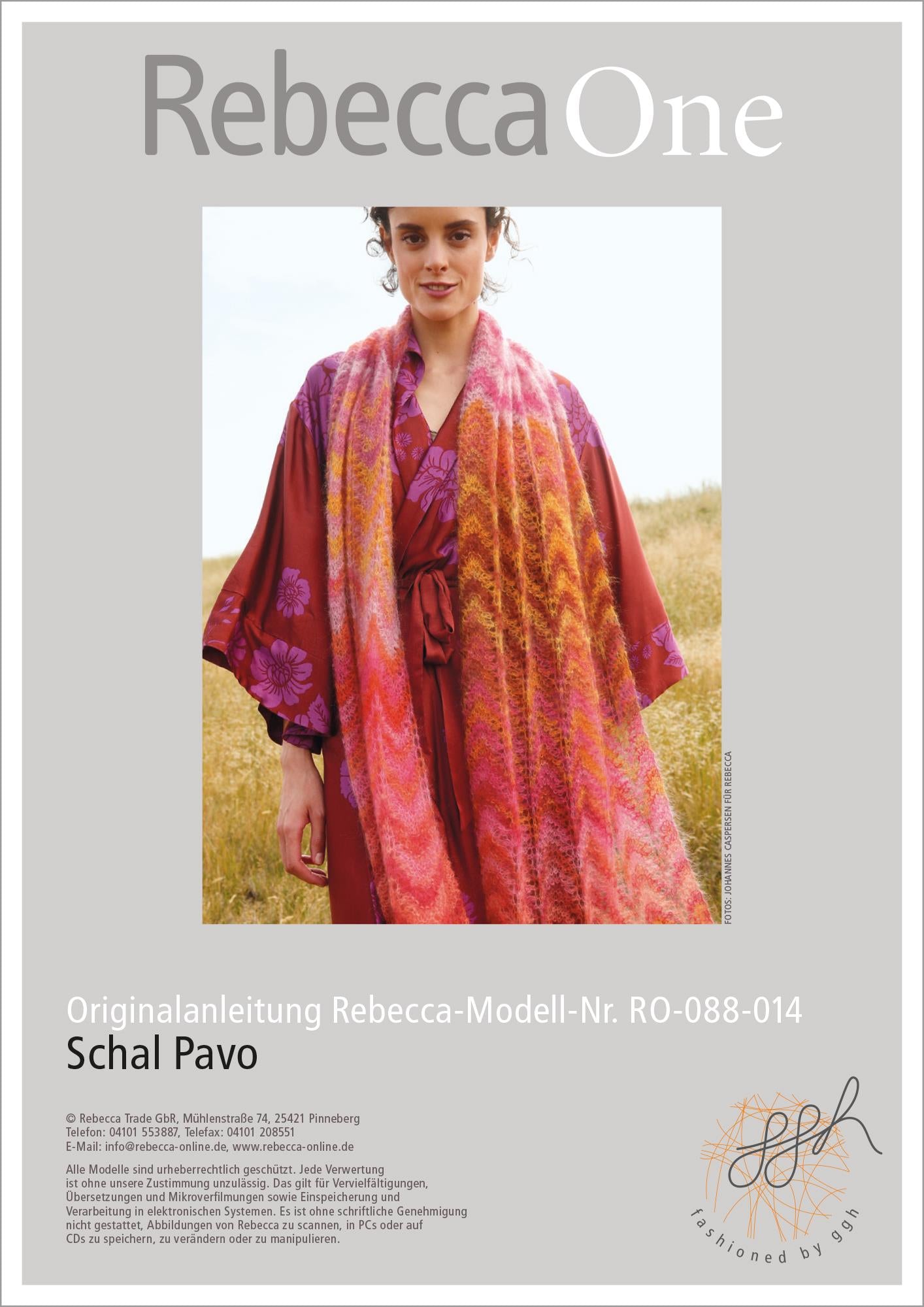 Anleitung - Schal Pavo - Rebecca - Online.de
