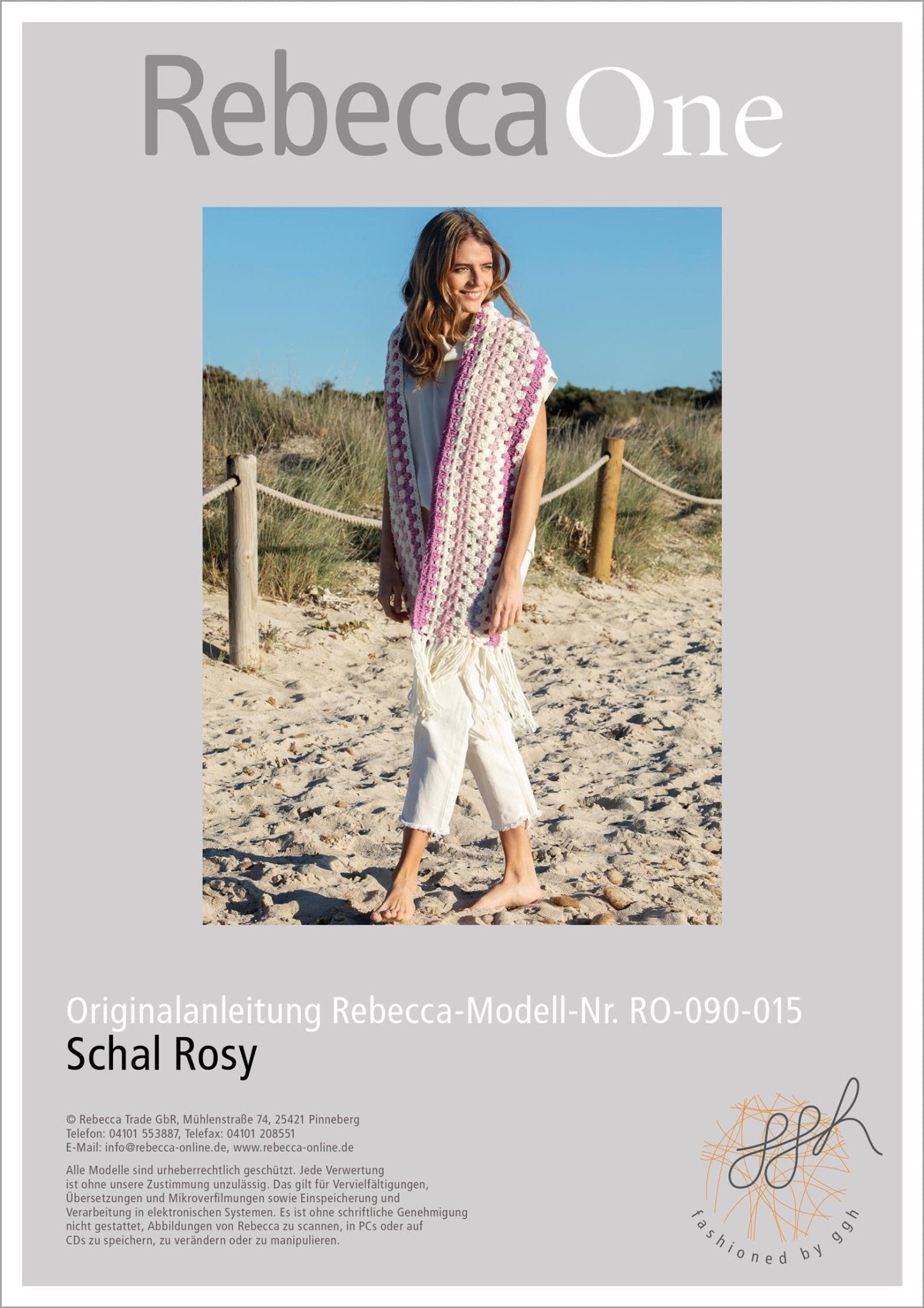 Anleitung - Schal Rosy - Rebecca - Online.de