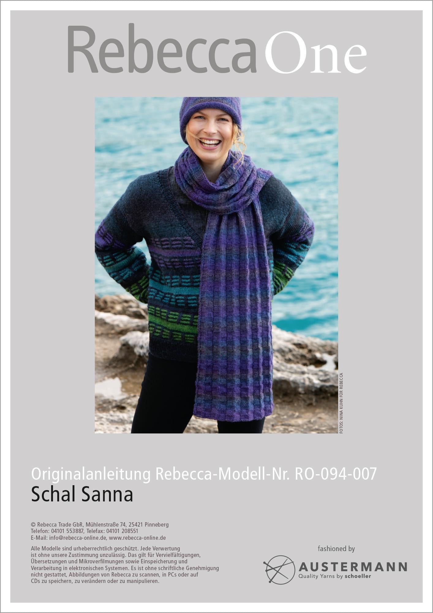 Anleitung - Schal Sanna - Rebecca - Online.de